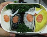 仮面ライダー ダブルw キャラ弁作り方8写真