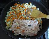 トリごぼうのまぜゴハン　（鍋炊き）作り方7写真
