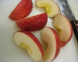 ハート★アップルチョコパイ★バレンタイン作り方3写真
