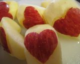 ハート★アップルチョコパイ★バレンタイン作り方7写真
