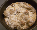 簡単☆鶏肉ときのこの生クリーム仕立て作り方5写真