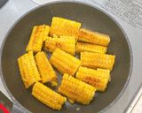 焼きとうもろこしの焼肉のタレバター味作り方2写真