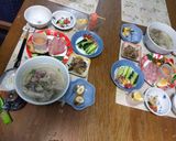 地元産のイサキのお造りにカットミニトマト作り方11写真