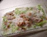 納豆とろろ冷やしラーメン作り方1写真