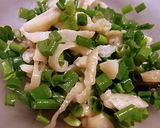 鶏皮の柚子胡椒風味おつまみ作り方2写真