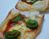 油揚げde簡単和風もちピザ作り方8写真
