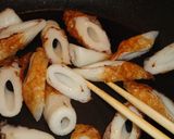 すぐ出来ちゃう！甘辛ちくわ♪作り方3写真