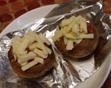 簡単おつまみ！椎茸キムチのチーズ焼き作り方1写真