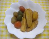 簡単：里芋と蒟蒻の味噌煮作り方6写真