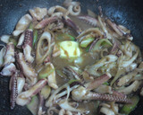 イカと長ねぎのバター焼き作り方8写真