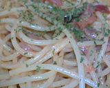 洗い物極少♪簡単イカ明太パスタ作り方8写真