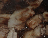 里芋と豚肉の照り焼き風煮もの作り方3写真