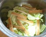 ◆キャベツとさつま揚げのポン酢煮◆作り方3写真