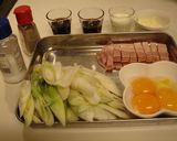 卵黄消費レシピ！和風deカルボナーラ作り方1写真