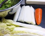 残り野菜であっさり漬け物♪作り方1写真