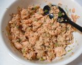 塩鮭の和風ビビンバ丼作り方1写真