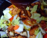 鶏団子甘酢和え作り方30写真