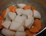 牛薄切りで！牛すじ煮込み作り方3写真
