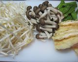 しめじともやしの煮びたし作り方1写真