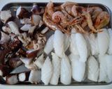 パエリアの酒呑み用・・・だからノーライス作り方1写真