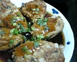 里芋と蓮根のふわふわハンバーグ✿作り方6写真