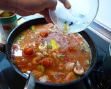 パエリアの酒呑み用・・・だからノーライス作り方6写真