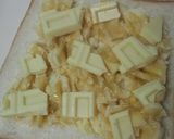 笑顔とろけ～♪ホワイトチョコバナナサンド作り方1写真