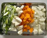 防災レシピ🍲湯煎で作る 根菜の豚汁作り方2写真