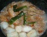 鶏手羽と里芋の煮物作り方5写真