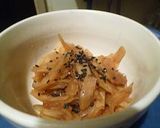 さつまいものキンピラ作り方6写真