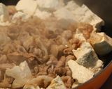 肉豆腐の卵とじ作り方3写真