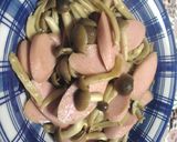 しめじとソーセージのソテー♪作り方3写真