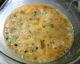 餃子のあんが残ったら☆美味しいオムレツ♪作り方3写真