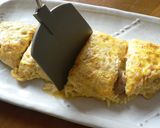 ◆ふっくらとんぺい焼き～トマトのせ◆作り方8写真