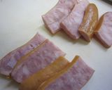 簡単手抜き　朝の一品に！　キャベたまハム作り方1写真