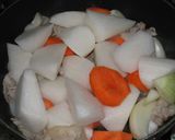 肉じゃがじゃないよ～､肉大根(^o^)作り方4写真