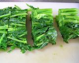 母の味☆簡単♪かき菜(菜の花)の炒め物作り方2写真