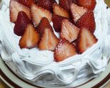 アレルギー対応　豆乳誕生日ケーキ作り方7写真