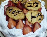 アレルギー対応　豆乳誕生日ケーキ作り方8写真