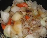 肉じゃがじゃないよ～､肉大根(^o^)作り方5写真