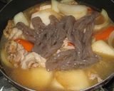 肉じゃがじゃないよ～､肉大根(^o^)作り方7写真
