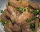 ***鶏手羽先ごぼう★甘辛煮***作り方9写真