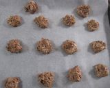 節分豆とごまのココアマカロン作り方4写真