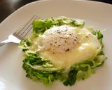 朝食にいかが?チーズ巣ごもり卵✿作り方5写真