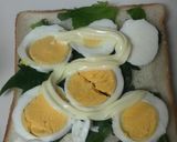 豆腐がとろとろ濃厚☆エッグトースト作り方1写真
