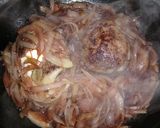 ブルーチーズinハンバーグ★赤ワイン煮作り方12写真