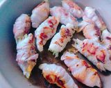 ＊豚バラ肉のとろ〜りネギ味噌チーズ巻き＊作り方3写真