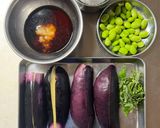なすと枝豆のトロトロしょうがあん作り方1写真