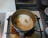 あったかバナナ豆乳ドリンク　きなこ風味作り方2写真