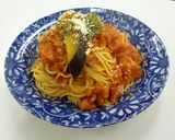 ナスとベーコンのトマトソースパスタ作り方8写真
